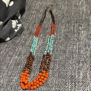NWOT Multicolor Beaded Necklace